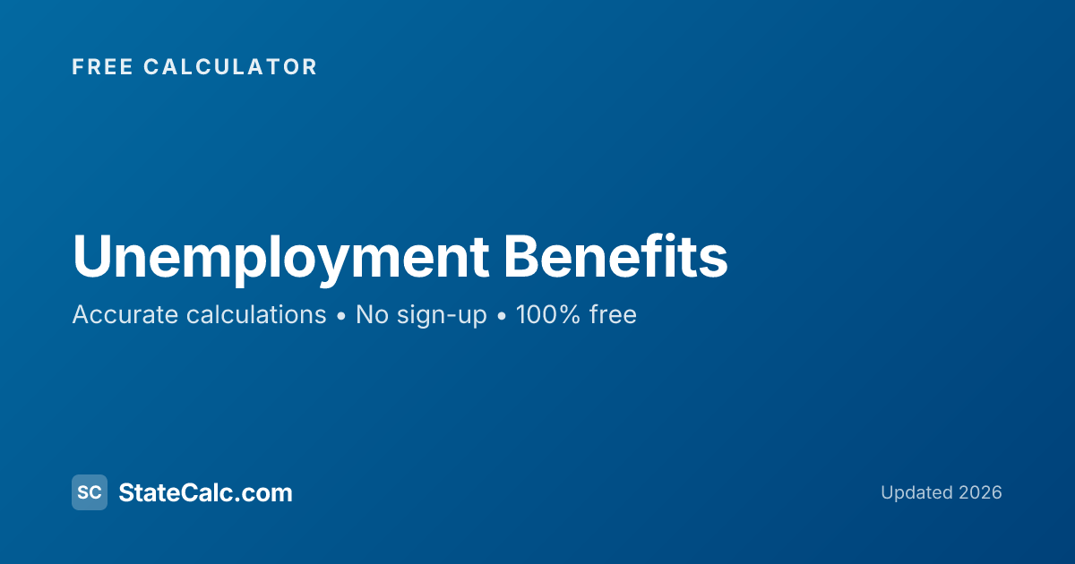 Indiana Unemployment Calculator 2026 | Weekly Benefit Estimate